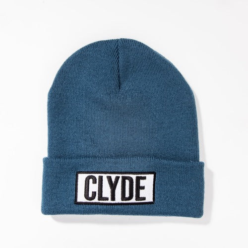 Clyde blauwe beanie special edition